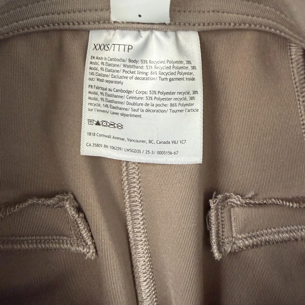Lululemon Softstreme Pintuck Mid-Rise Pant XXXS/TTP